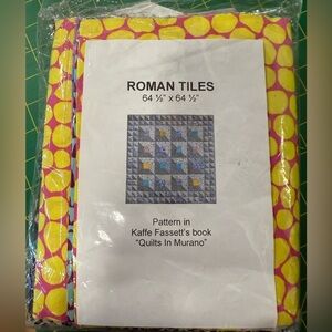 Roman Tiles Quilt Kit by Kaffe Fassett